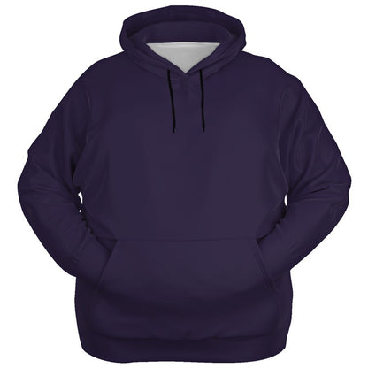 Dark Fully-Muted Purple Hoodie PLUS (PU-FM-DA) - Ghost Front PLUS