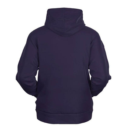 Dark Fully-Muted Purple Hoodie (PU-FM-DA) - Ghost Back