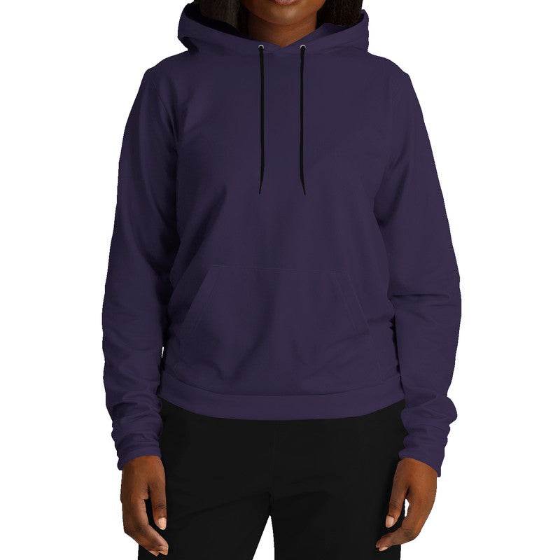 Dark Fully-Muted Purple Hoodie (PU-FM-DA) - Woman Front