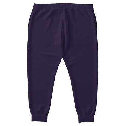 Dark Fully-Muted Purple Joggers PLUS (PU-FM-DA) - Back PLUS