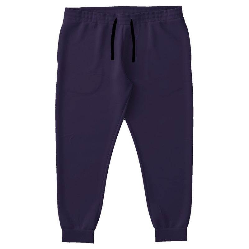 Dark Fully-Muted Purple Joggers PLUS (PU-FM-DA) - Front PLUS