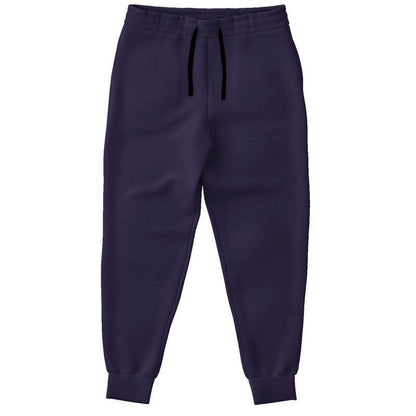 Dark Fully-Muted Purple Joggers (PU-FM-DA) - Front