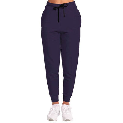 Dark Fully-Muted Purple Joggers (PU-FM-DA) - Woman Front
