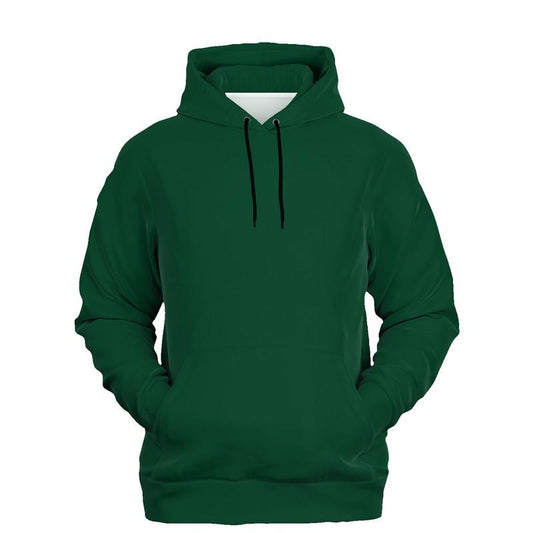 Dark Green Hoodie (C100M0Y75K80) - Ghost Front