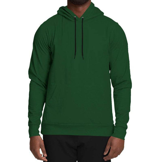 Dark Green Hoodie (G-MU-DE) - Man Front