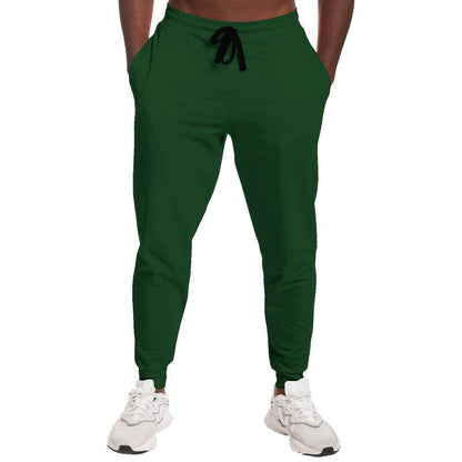 Dark Green Joggers (G-MU-DE) - Man Front