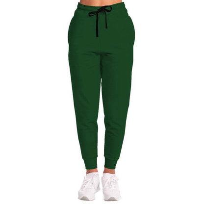 Dark Green Joggers (G-MU-DE) - Woman Front
