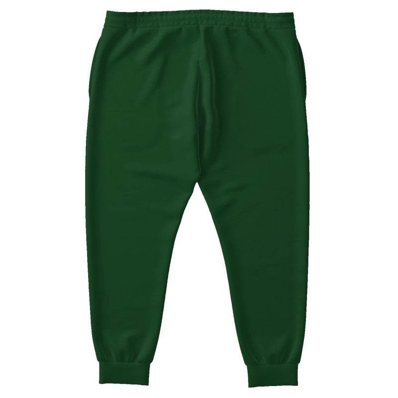 Dark Green Joggers PLUS (G-MU-DE) - Back PLUS