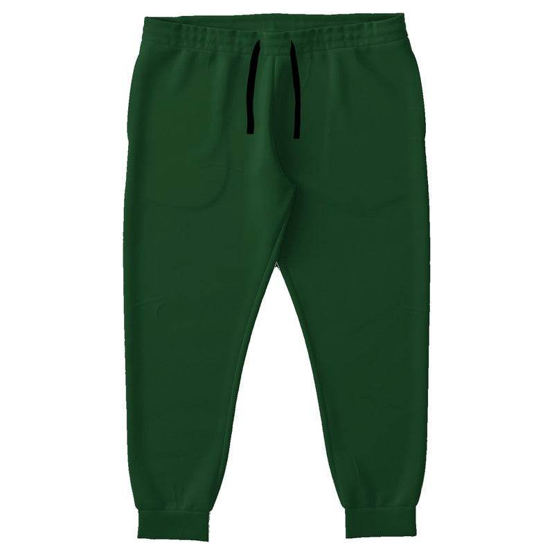 Dark Green Joggers PLUS (G-MU-DE) - Front PLUS