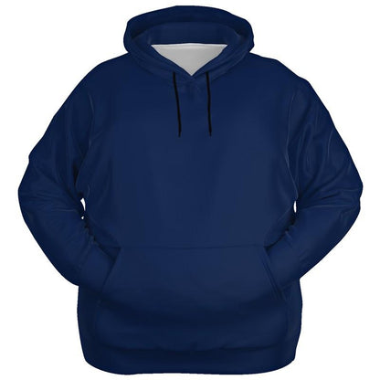 Dark Midtone Blue Hoodie (C80M60Y0K80) - Ghost Front PLUS