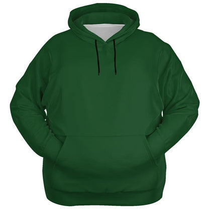 Dark Midtone Green Hoodie (C60M0Y80K80) - Ghost Front PLUS