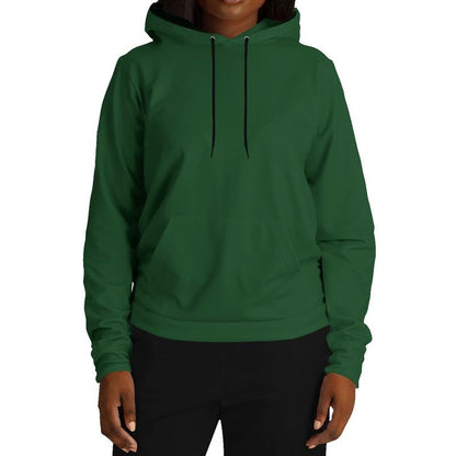 Dark Midtone Green Hoodie (C60M0Y80K80) - Woman Front