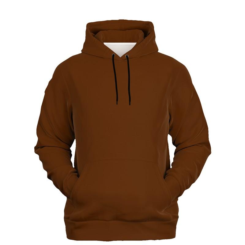 Dark Midtone Orange Hoodie (C0M60Y80K80) - Ghost Front