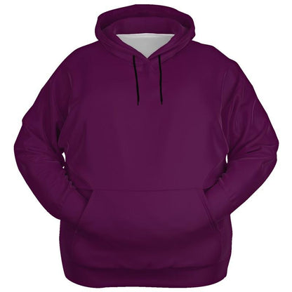 Dark Midtone Purple Hoodie (C20M80Y0K80) - Ghost Front PLUS