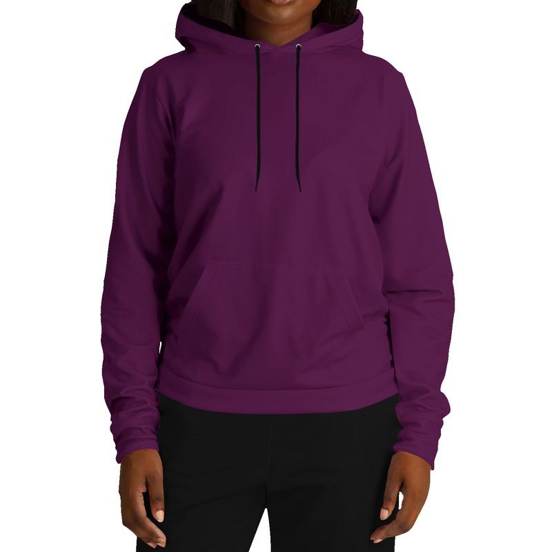 Dark Midtone Purple Hoodie (C20M80Y0K80) - Woman Front