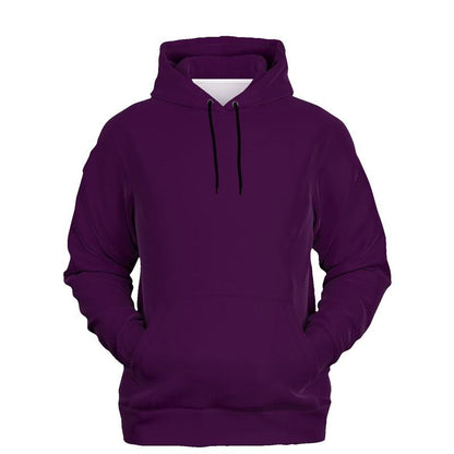 Dark Midtone Purple Hoodie (C40M80Y0K80) - Ghost Front