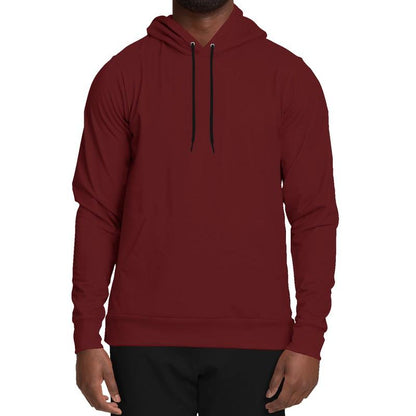 Dark Midtone Red Hoodie (C0M80Y60K80) - Man Front