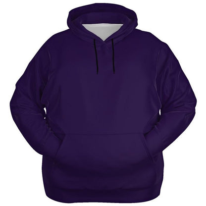 Dark Midtone Violet Hoodie (C70M80Y0K80) - Ghost Front PLUS