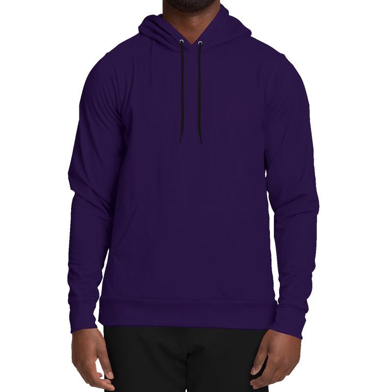 Dark Midtone Violet Hoodie (C70M80Y0K80) - Man Front