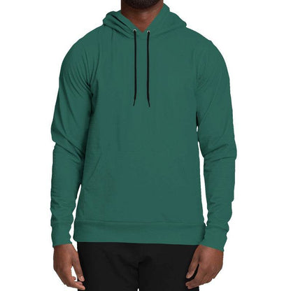 Dark Muted Blue-Green Hoodie (BG-MU-DA) - Man Front