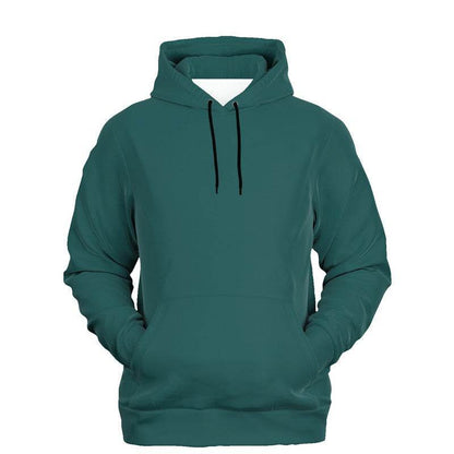 Dark Muted Blue-Green Hoodie (CBG2-MU-DA) - Ghost Front