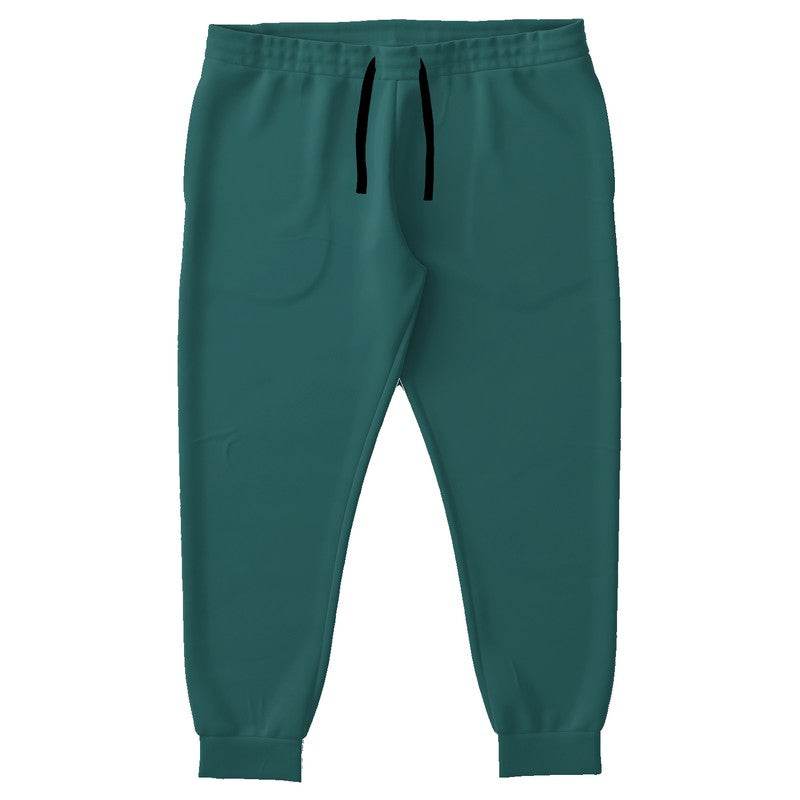 Dark Muted Blue-Green Joggers PLUS (CBG2-MU-DA) - Front PLUS