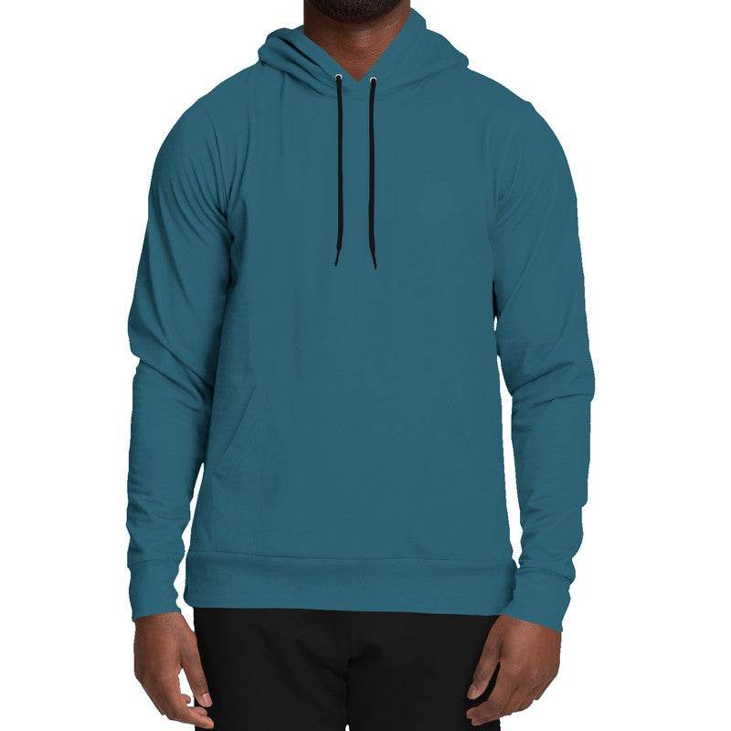 Dark Muted Cyan Hoodie (BC2-MU-DA) - Man Front