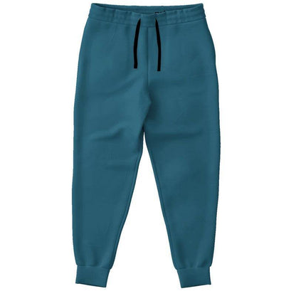 Dark Muted Cyan Joggers (BC2-MU-DA) - Front