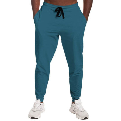Dark Muted Cyan Joggers (BC2-MU-DA) - Man Front