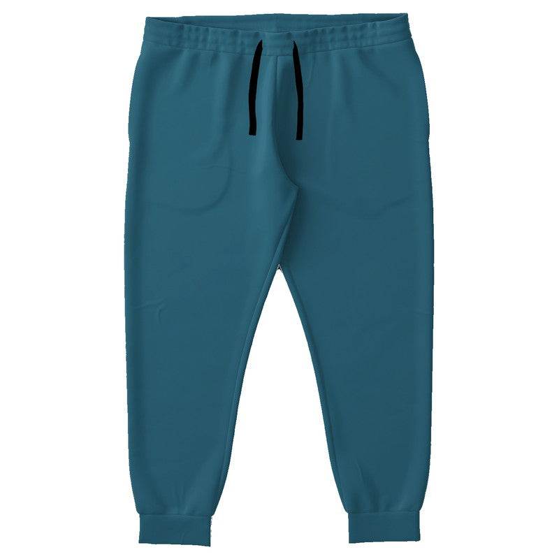 Dark Muted Cyan Joggers PLUS (BC2-MU-DA) - Front PLUS