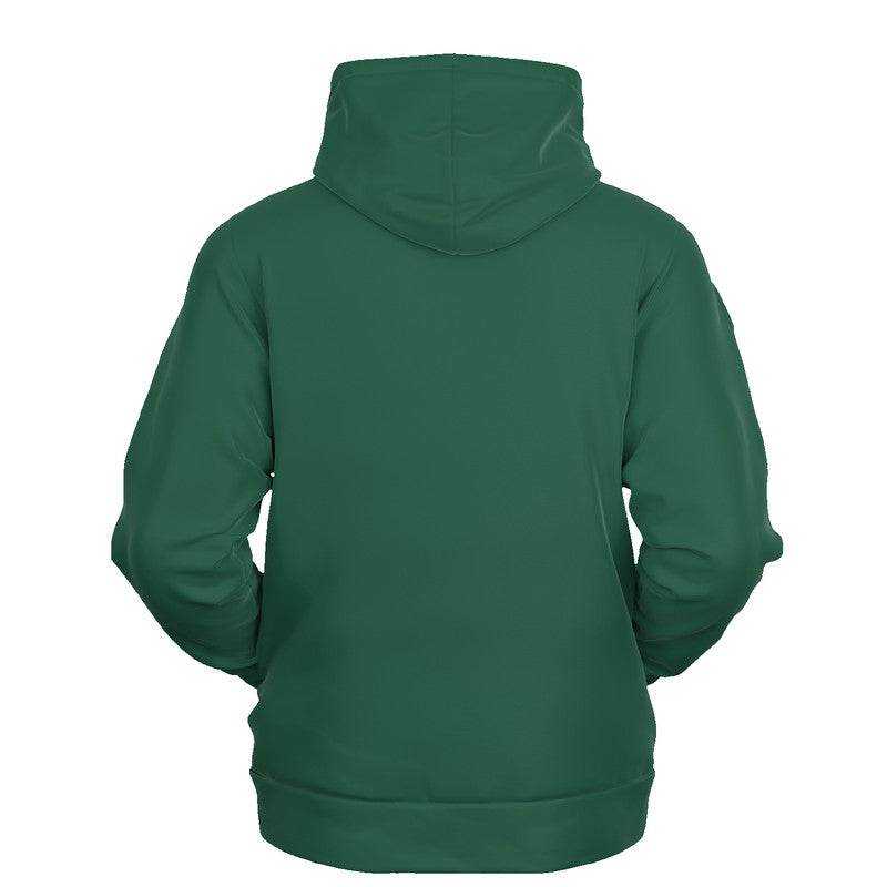 Dark Muted Green Hoodie (BGG2-MU-DA) - Ghost Back