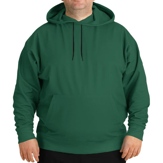 Dark Muted Green Hoodie PLUS (BGG2-MU-DA) - Man Front PLUS