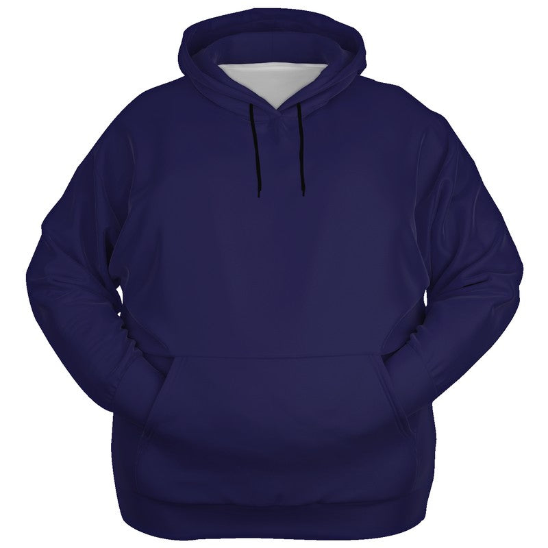 Dark Muted Indigo Hoodie PLUS (PUI2-MU-DA) - Ghost Front PLUS