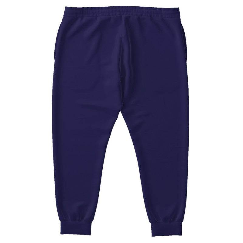 Dark Muted Indigo Joggers PLUS (PUI2-MU-DA) - Back PLUS