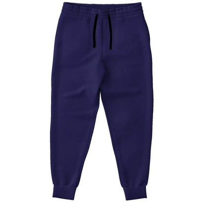 Dark Muted Indigo Joggers (PUI2-MU-DA) - Front
