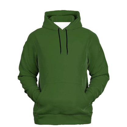 Dark Muted Lime Hoodie (GL2-MU-DA) - Ghost Front