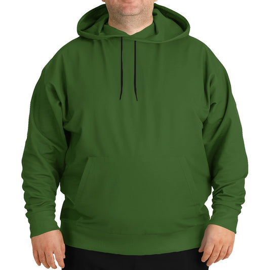 Dark Muted Lime Hoodie PLUS (GL2-MU-DA) - Man Front PLUS