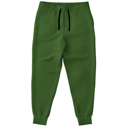 Dark Muted Lime Joggers (GL2-MU-DA) - Front