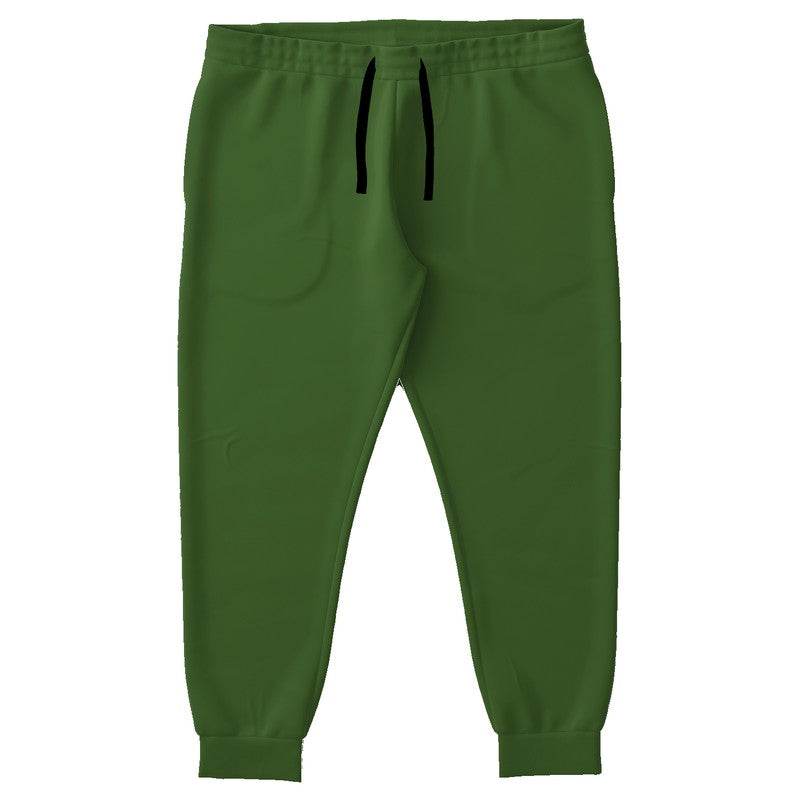 Dark Muted Lime Joggers PLUS (GL2-MU-DA) - Front PLUS