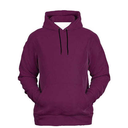 Dark Muted Magenta Hoodie (PIM2-MU-DA) - Ghost Front