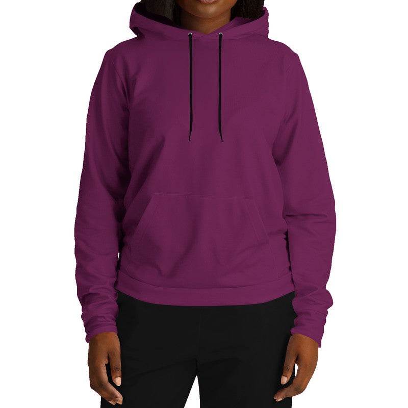 Dark Muted Magenta Hoodie (PIM2-MU-DA) - Woman Front