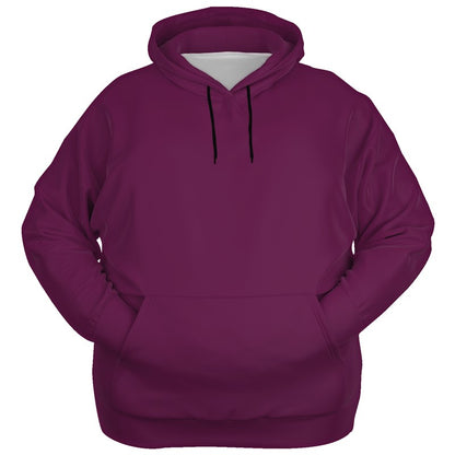 Dark Muted Magenta Hoodie PLUS (PIM2-MU-DA) - Ghost Front PLUS