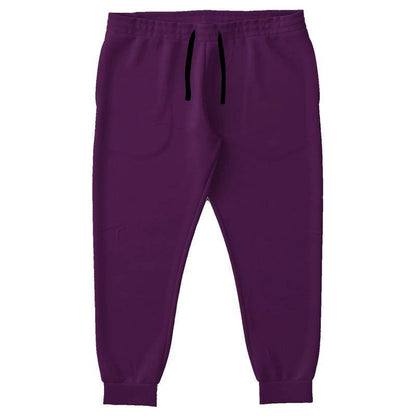 Dark Muted Magenta Joggers PLUS (M-MU-DA) - Front PLUS