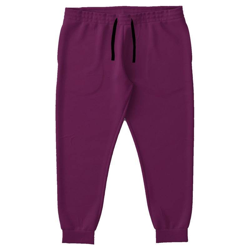 Dark Muted Magenta Joggers PLUS (PIM2-MU-DA) - Front PLUS