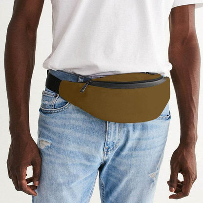 Dark Muted Orange Belt Bag (YO2-MU-DA) - Man Front CloseUp