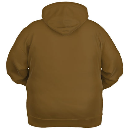 Dark Muted Orange Hoodie PLUS (YO2-MU-DA) - Ghost Back PLUS