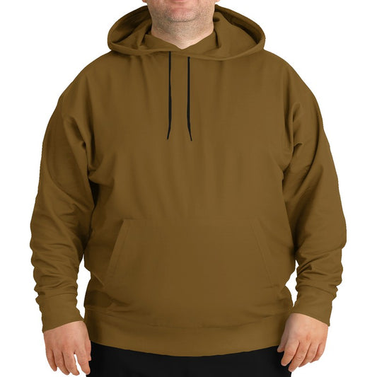 Dark Muted Orange Hoodie PLUS (YO2-MU-DA) - Man Front PLUS