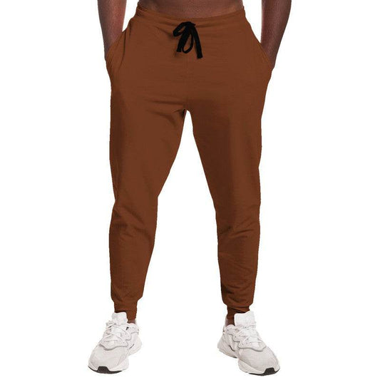 Dark Muted Orange Joggers (OR2-MU-DA) - Man Front