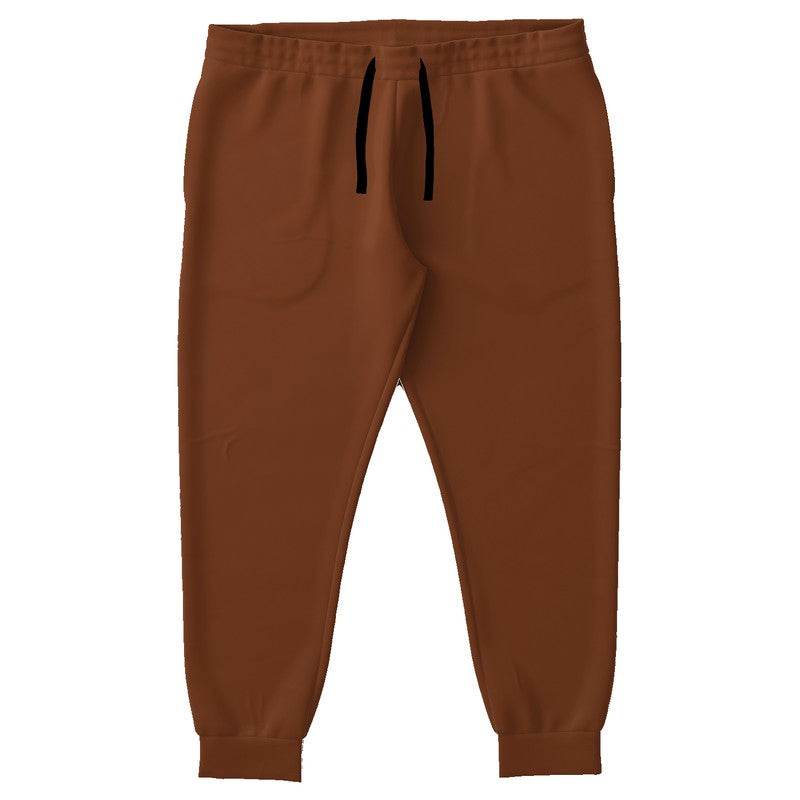 Dark Muted Orange Joggers PLUS (OR2-MU-DA) - Front PLUS