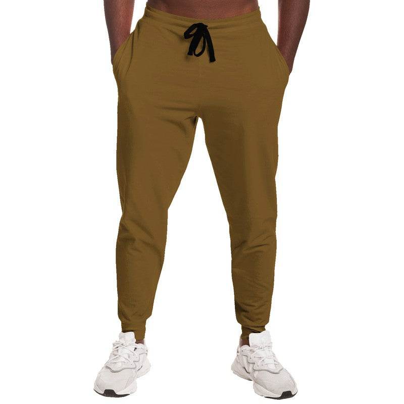 Dark Muted Orange Joggers (YO2-MU-DA) - Man Front